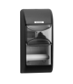 Dispenser for toilet rolls - 104452 Katrin Toilet 2-Roll Dispenser Black