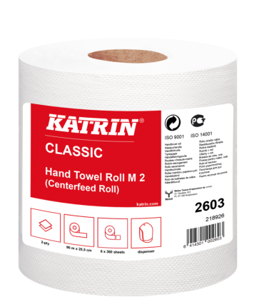 Handtuchrollen - 2603 Katrin Classic Hand Towel Roll M2