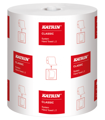 Ręcznik papierowy w rolce - 460232 Katrin Classic System Towel L2