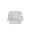 Square confectionery/cake container 132x131x76,5 rPET 1000 units - Guillin Pojemnik Alipack 2015PETC