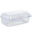 Rectangular confectionery/cake container 242x140x91 rPET 1000 units - Guillin Pojemnik Alipack 2038PETC
