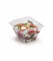 Container, salat cup square 500 ml rPET 1000 pieces - Guillin Container Takipack CARPOT501C