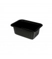 Heat seal container 375 ml black PP 1000 units - Guillin Container Alphacel CL375N
