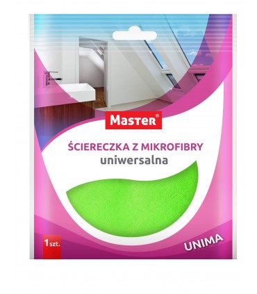ŚCIERKA Z MIKFROFIBRY UNIMA 30x30 cm 1szt. MASTER S037