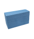 Folded paper hand towel V-Fold - 362200 Katrin Basic Hand Towel Zig Zag Blue