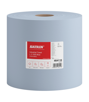 Czyściwo przemysłowe papierowe - 464118 Katrin Classic Industrial Towel L2 Blue
