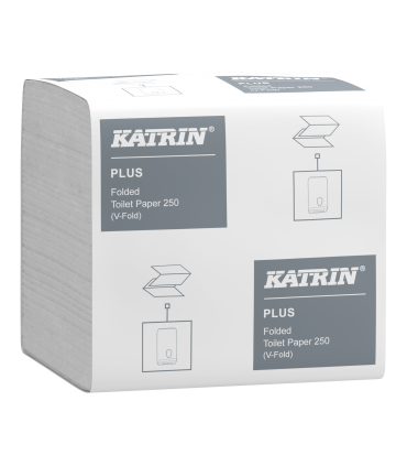 Toilettenpapier V-Faltung - 103424 Katrin Classic System Toilet 800 ECO