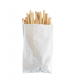 White paper bread bag 150x60x290 1000 pieces