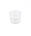 Round container 400 ml PP FI 101 1000 pieces - Guillin Container Tusipack KP741C / TUS400C PP