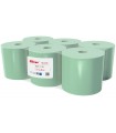 Centrefeed Paper Hand Towel R 130/1 Cliver Green 6 Rolls LAMIX (5982)